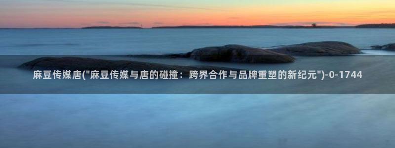 亚洲麻豆专区：麻豆传媒唐(\