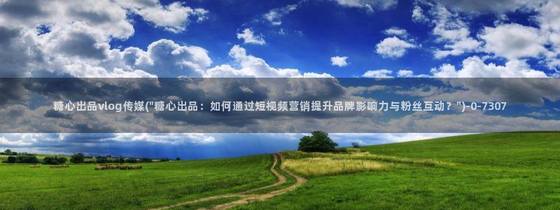 糖心vlog最新：糖心出品vlog传媒(\