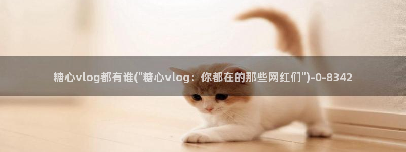 糖心vlog视频